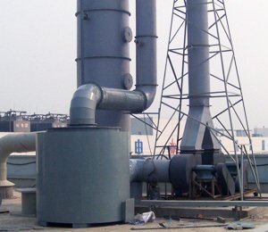 太阳能电池板酸雾处理工程,酸洗硅片黄烟酸废气净化工程